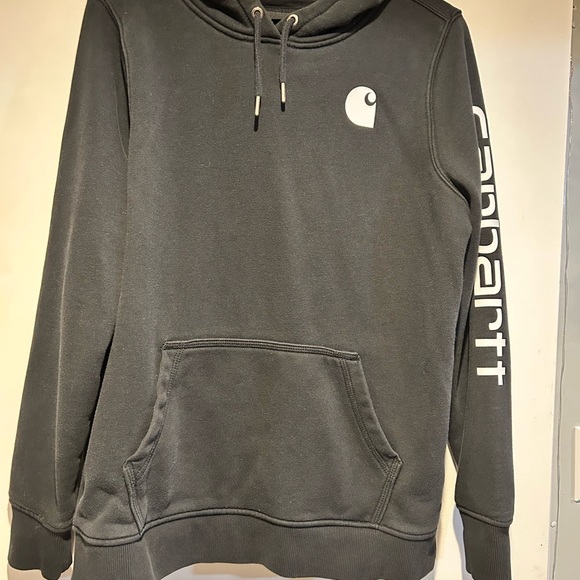 Carhartt Men's Charcoal Gray Hoodie - Picture 2 of 4